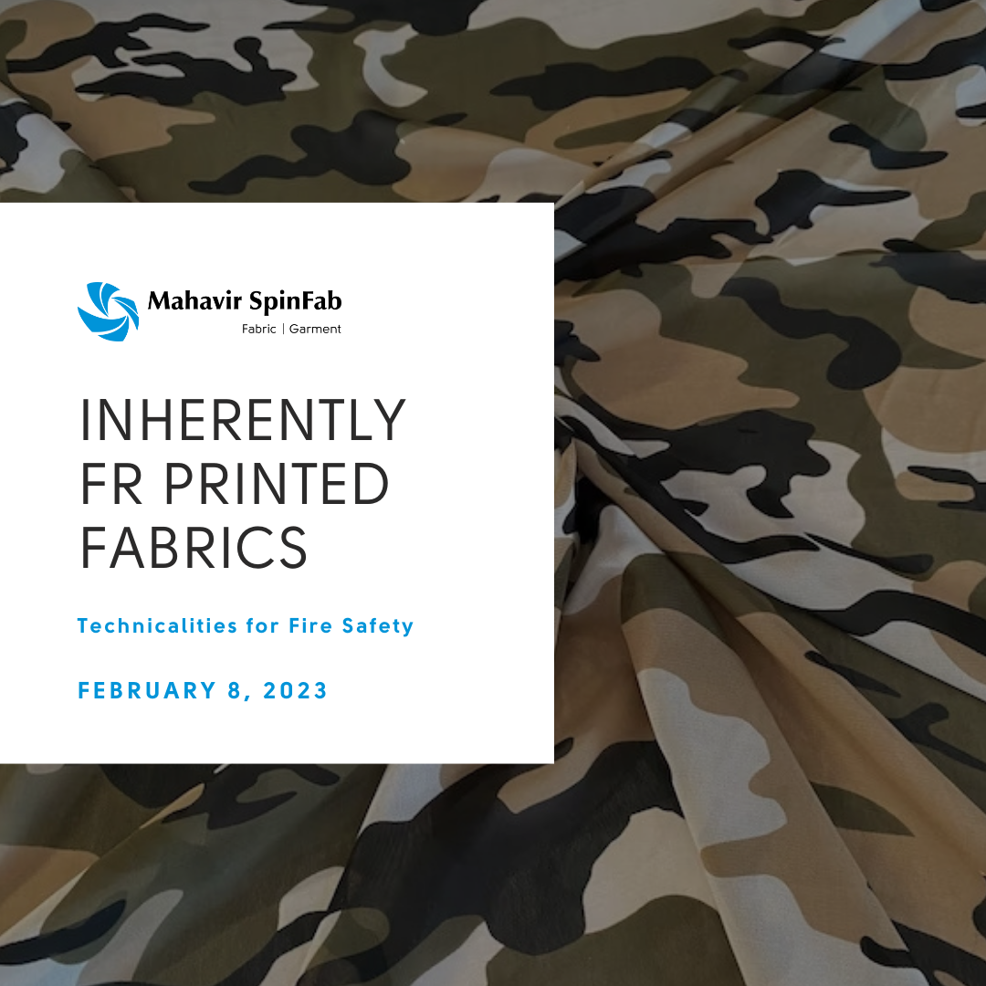 Read more about the article Inherently FR Printed Fabrics: Technicalities for Fire Safety