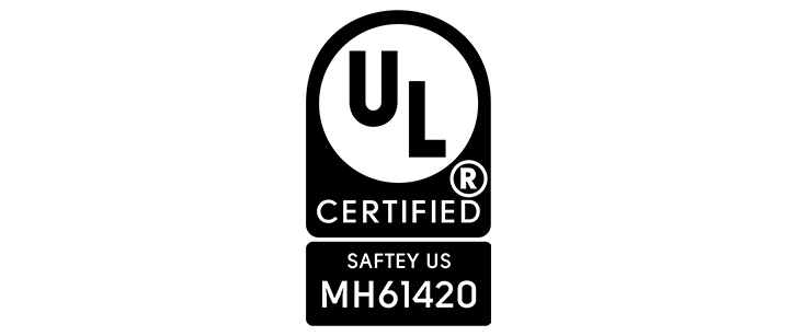 UL Certified Safety US mark MH61420