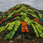 Discarded flame-resistant reflective coveralls showing need for textile recycling – Mahavir Spinfab