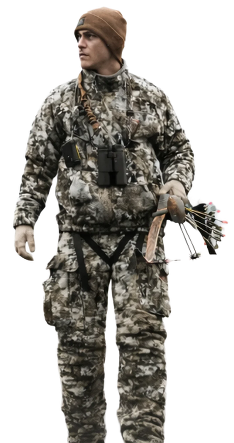 Soldier wearing NIR-compliant camouflage tactical combat suit by Mahavir Spinfab, India's defence garment manufacturer