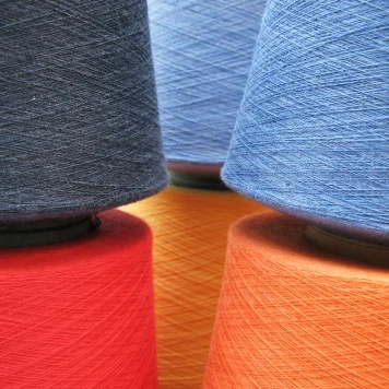 100 percent cotton yarn for apparel and textile manufacturing