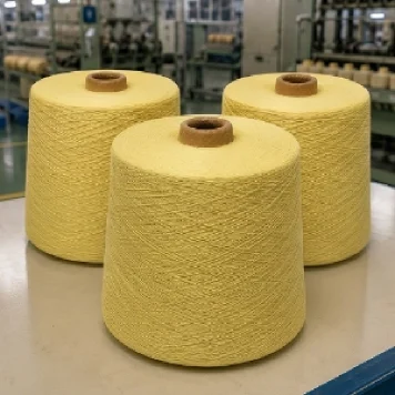 Para-aramid yarn for cut-resistant and high-strength textiles