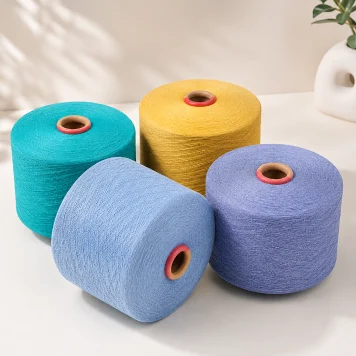 Poly-cotton blended yarn for apparel, uniforms and workwear