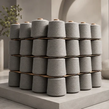 Recycled aramid yarn for sustainable technical textile applications